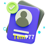 Tornar-se um membro do Tem777 é muito simples